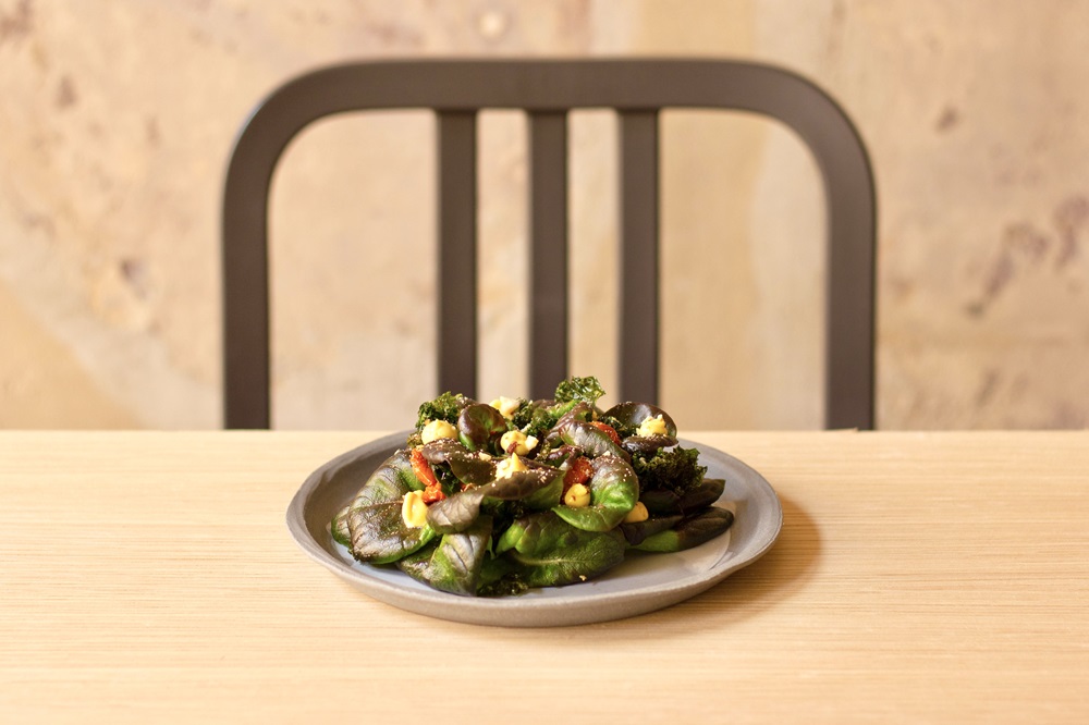 Butterhead miso salad. Photo / Stefan