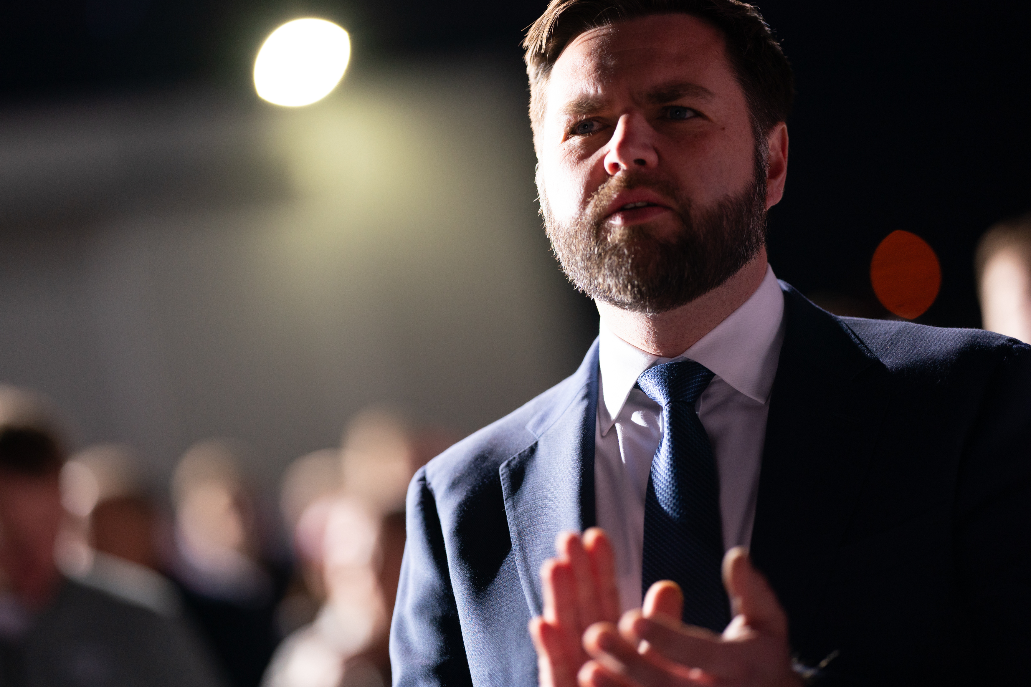 “I can’t stomach Trump,” J.D. Vance said of Donald Trump in August 2016. Vance would go on to become a senator and is now Trump's running mate. Photo / Sarah L. Voisin, The Washington Post