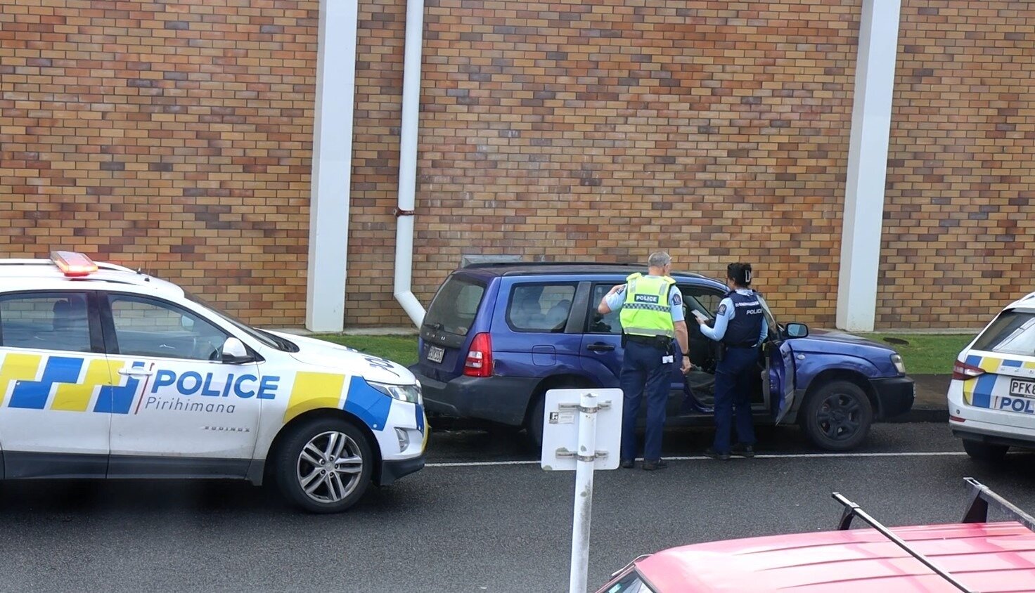  90 police from around the country have come to Northland on five-week rotations to help amid a surge in serious crime. Photo / Karina Cooper
