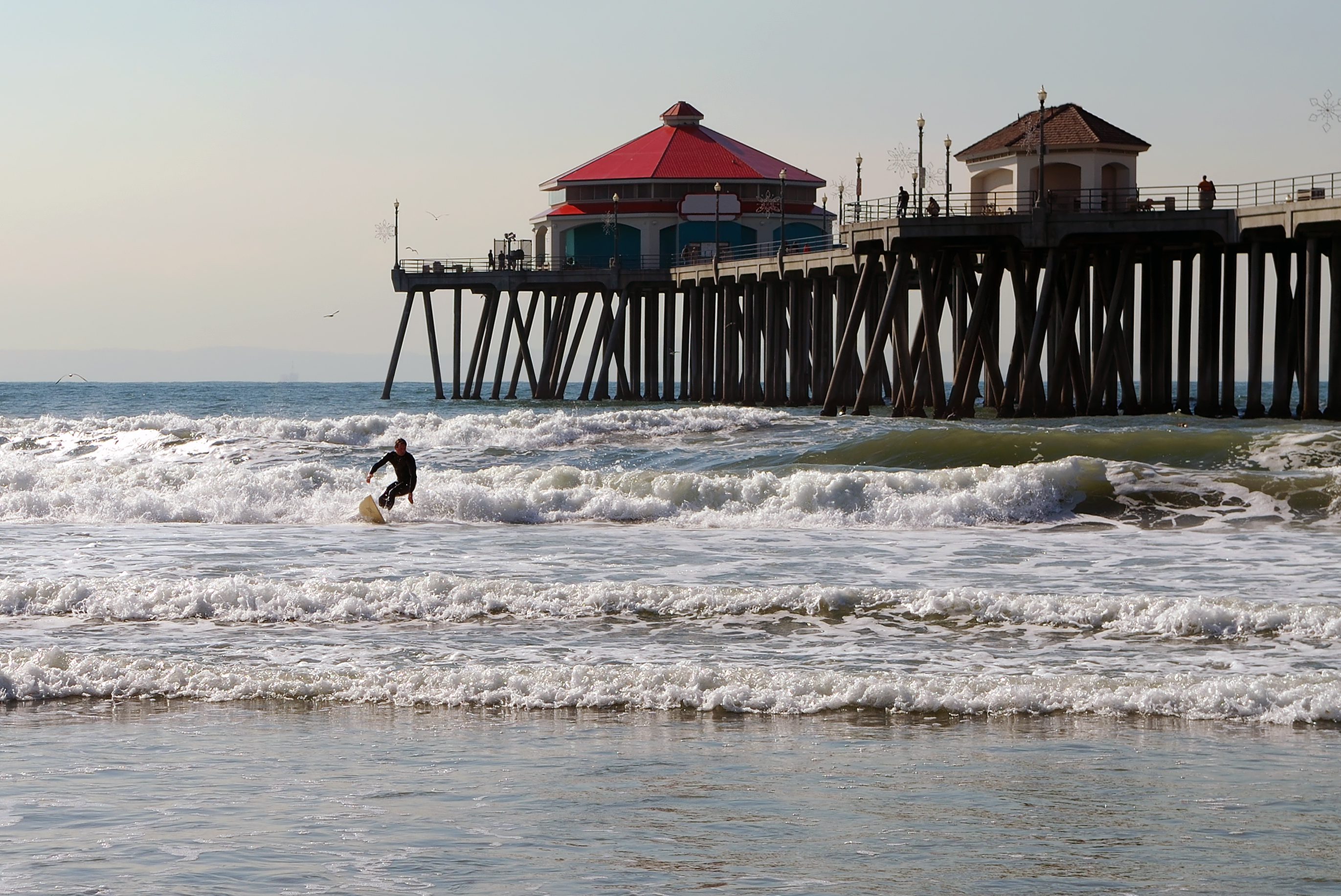 Huntington Beach is the venue for the US Open of Surfing, which attracts more than half a million spectators. Photo / Thinkstock