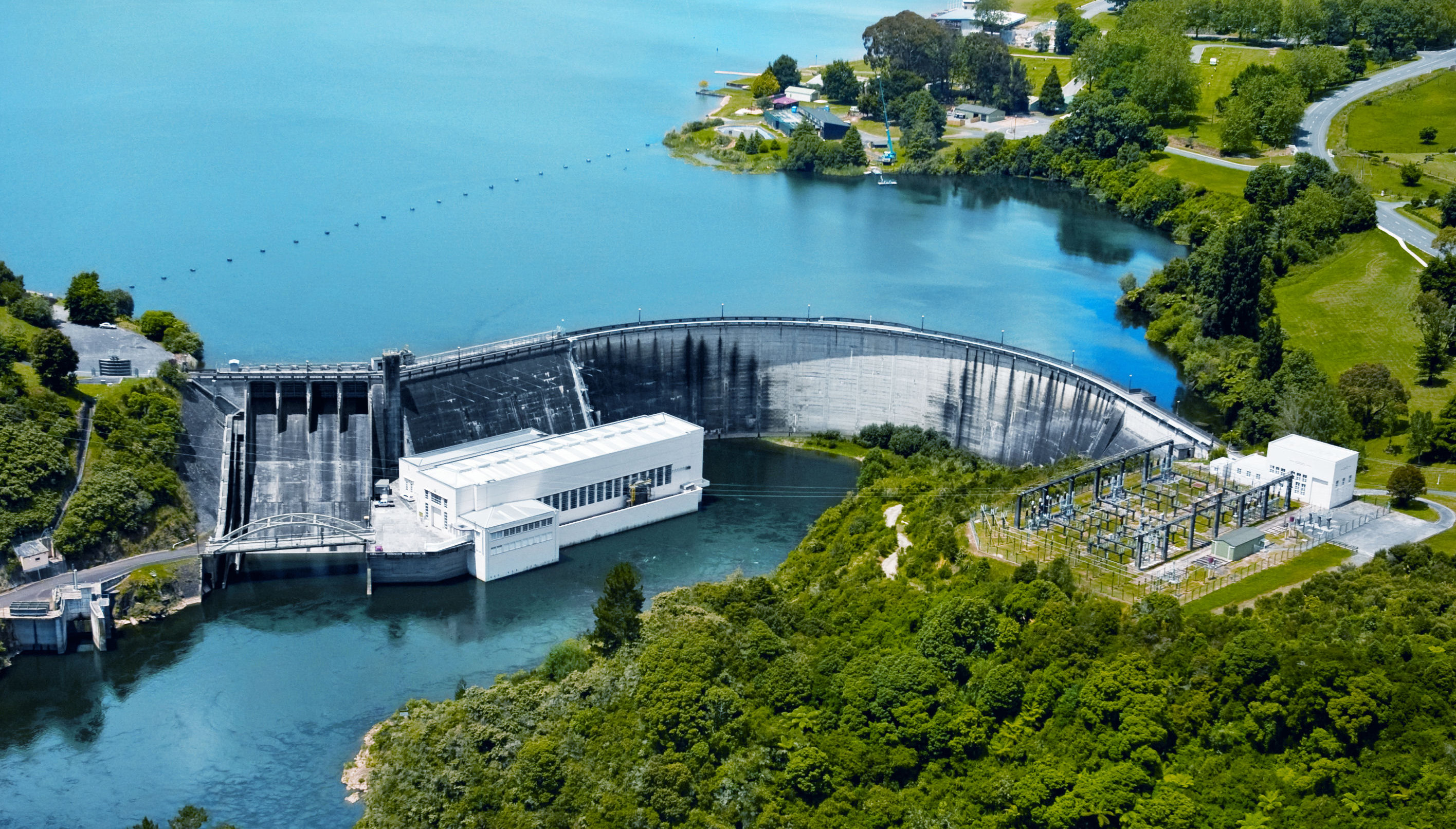 Mercury's Karāpiro Hydro Power Station. Photo / Alistair Gutherie