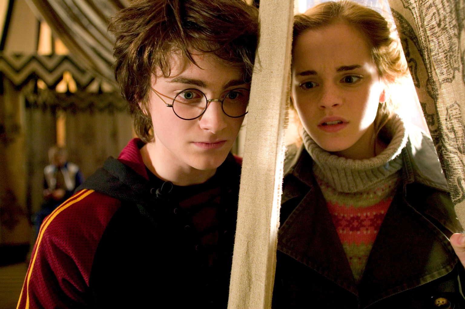 A scene in the film Harry Potter and the Goblet of Fire.