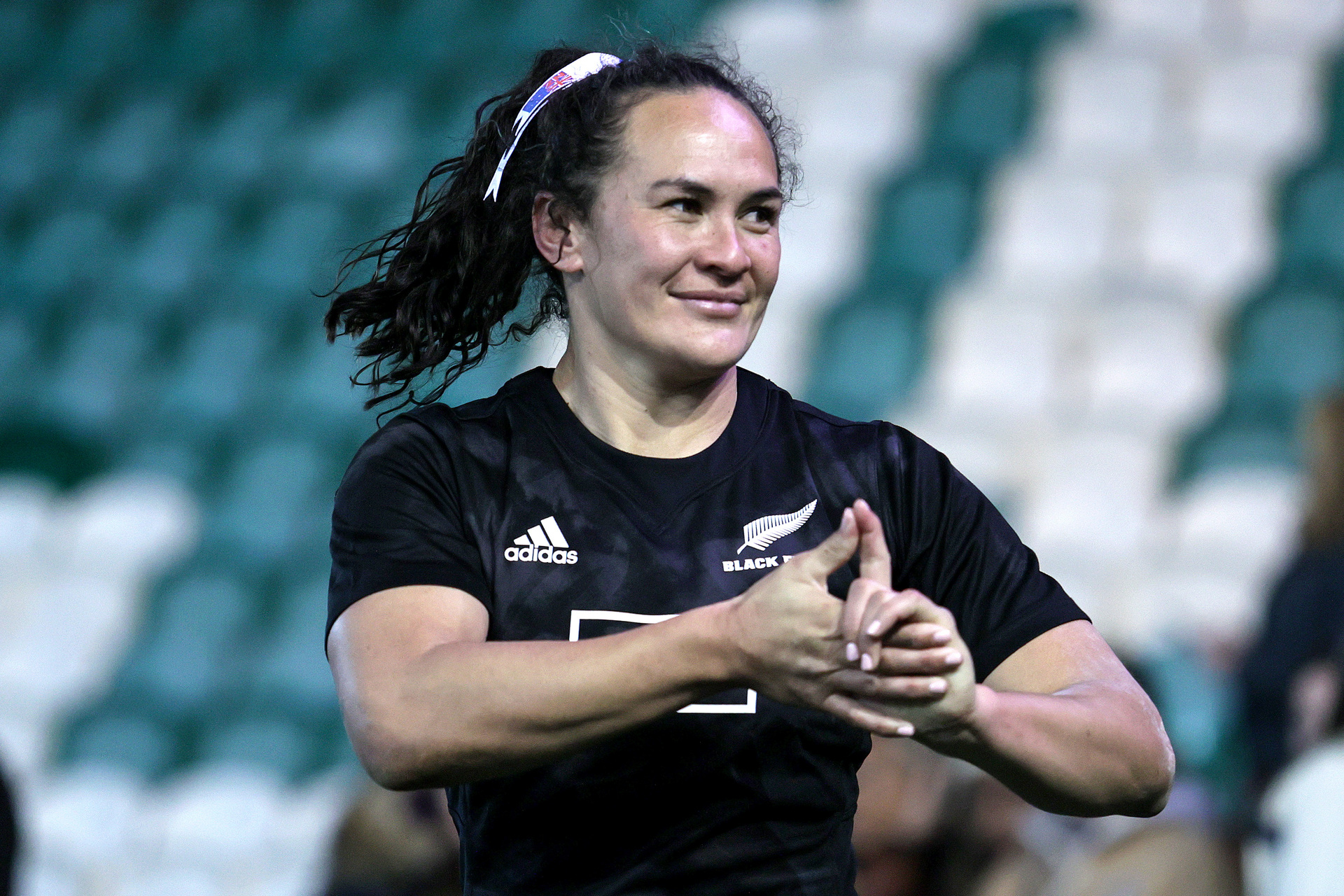 Portia Woodman-Wickliffe will play her final tournament at the Paris Olympics. Photo / Laszlo Geczo, INPHO