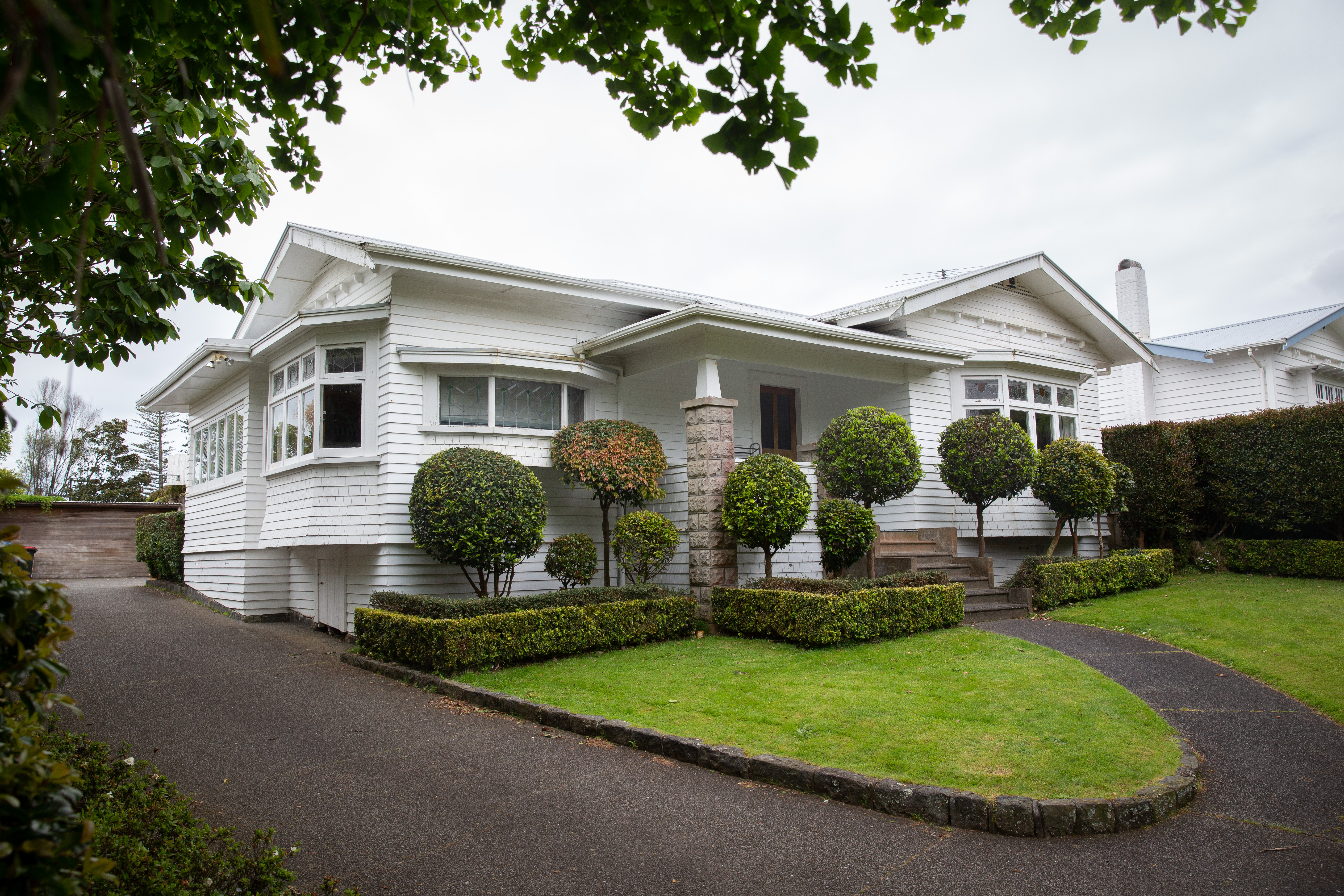 Clair Connor's 1920s bungalow she wants to demolish to build a new house. Photo / Sylvie Whinray