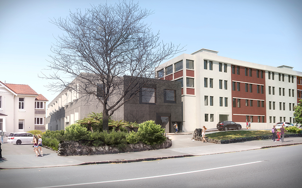 New wing planned to rise on site of the old Stella Maris building at the hospital. Photo / supplied