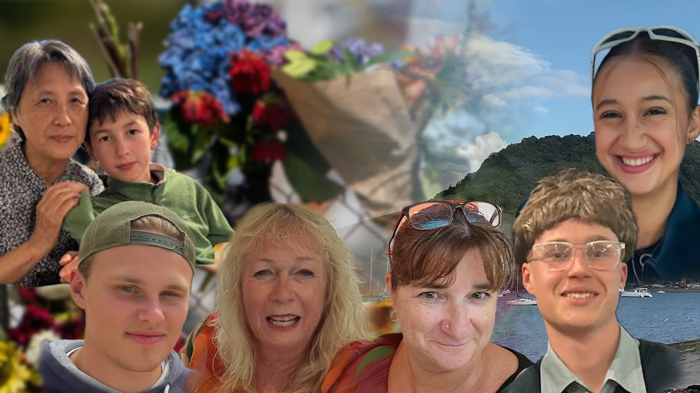 Teenagers, a school tutor, a Swedish tourist, a grandmother and her 10‑year‑old grandson are among those lost in the devastating landslides. Photo / Supplied