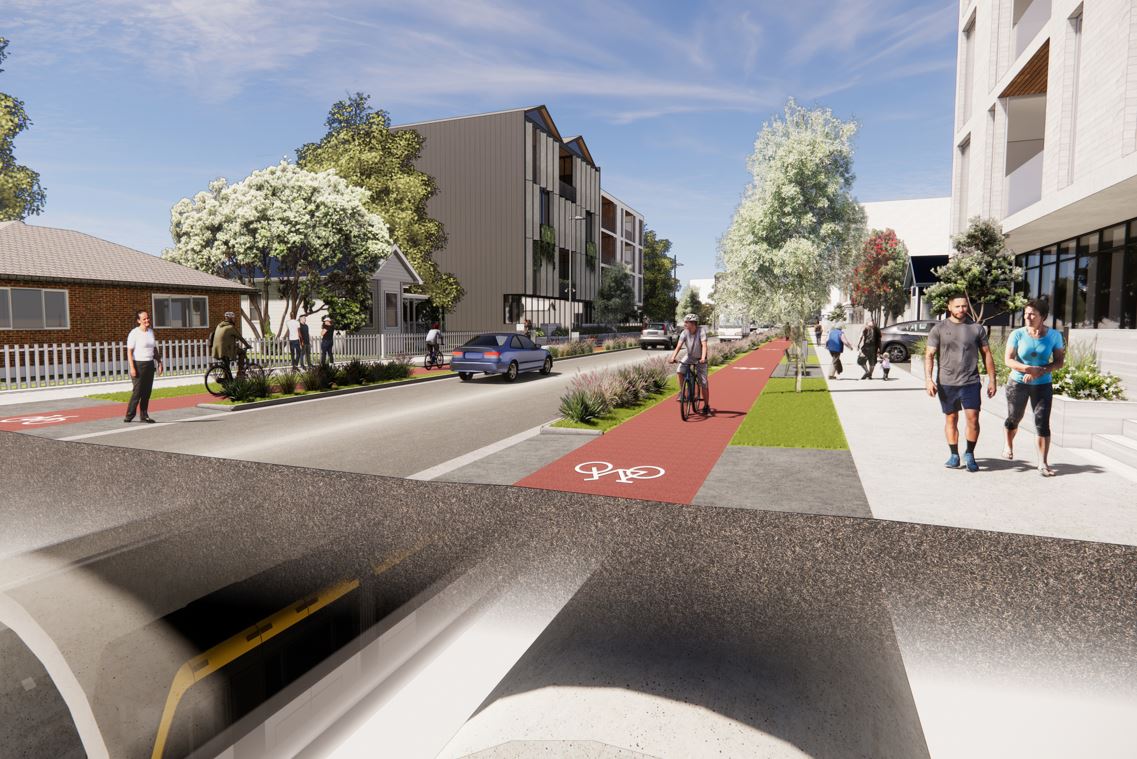 The Government is planning to tunnel much of the light rail system from Wynyard Quarter to the airport.