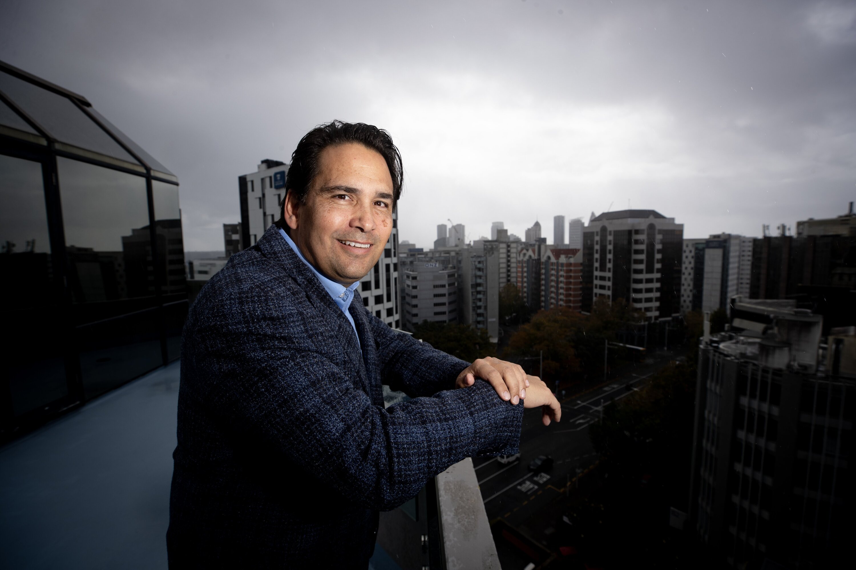 Simon Bridges is enjoying life in Auckland as chief executive of the Chamber of Commerce. Photo / Dean Purcell