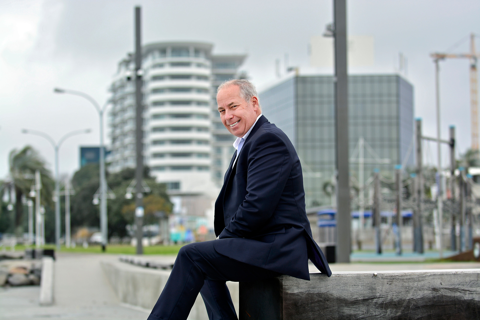 Tauranga mayor Tenby Powell says a $45 million grant to revamp Cameron Rd will bring plenty of benefits to the city. Photo / File  