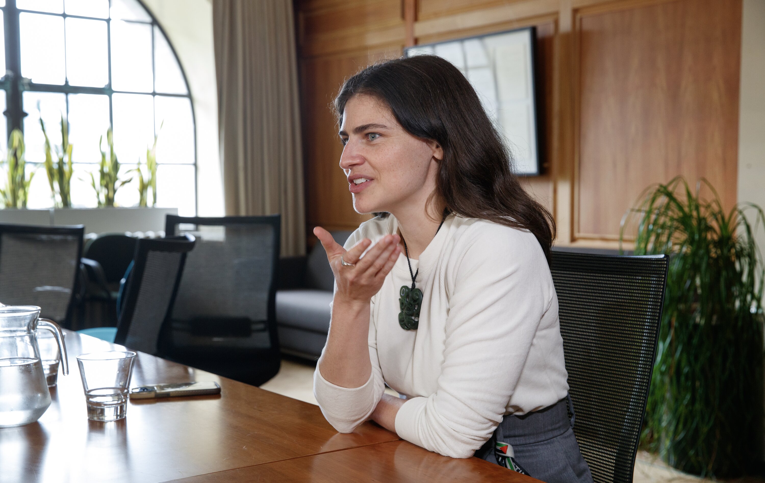 Greens co-leader Chlöe Swarbrick believes the party has learned from its challenges this year. Photo / Mark Mitchell





