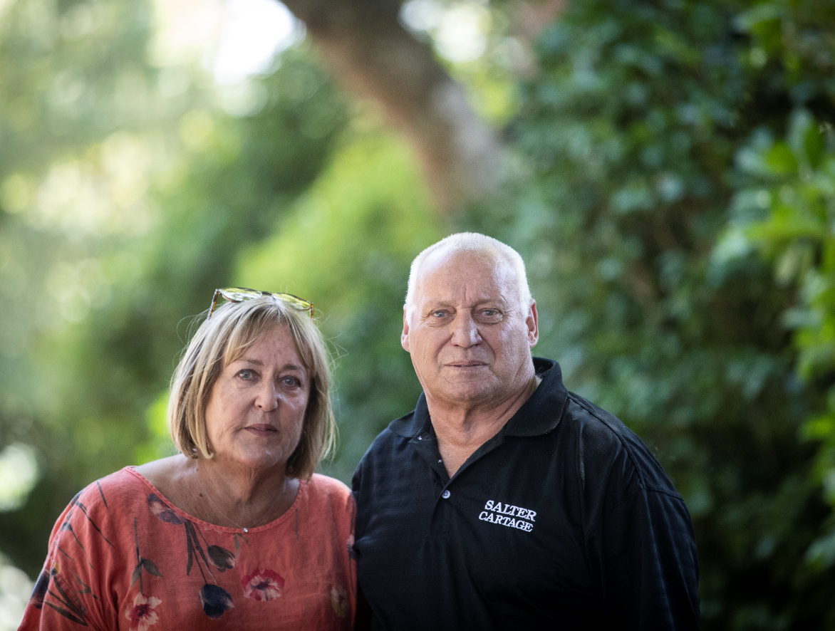 Natalie and Ron Salter -