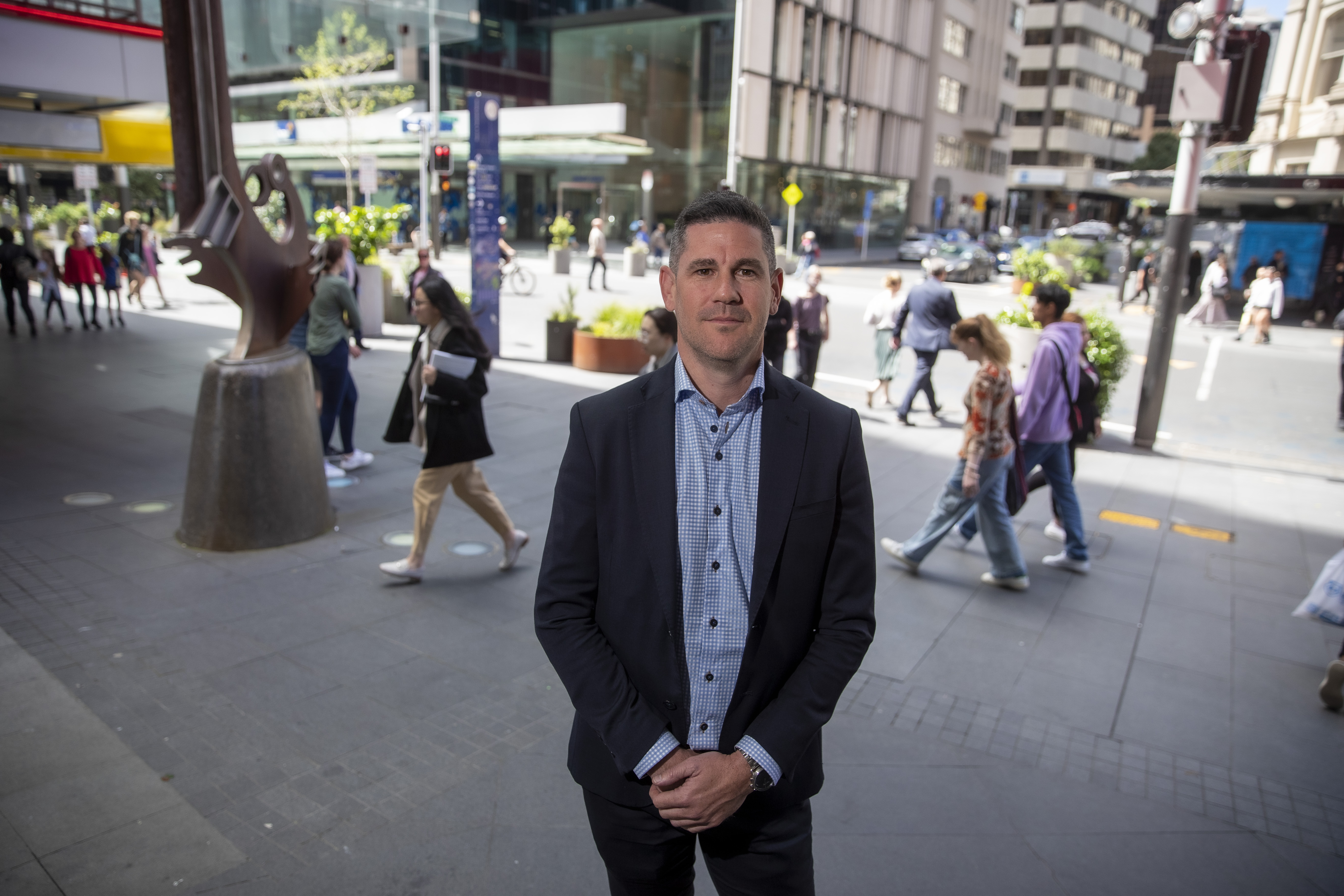 Hospitality New Zealand chief executive Steve Armitage. Photo / Michael Craig
