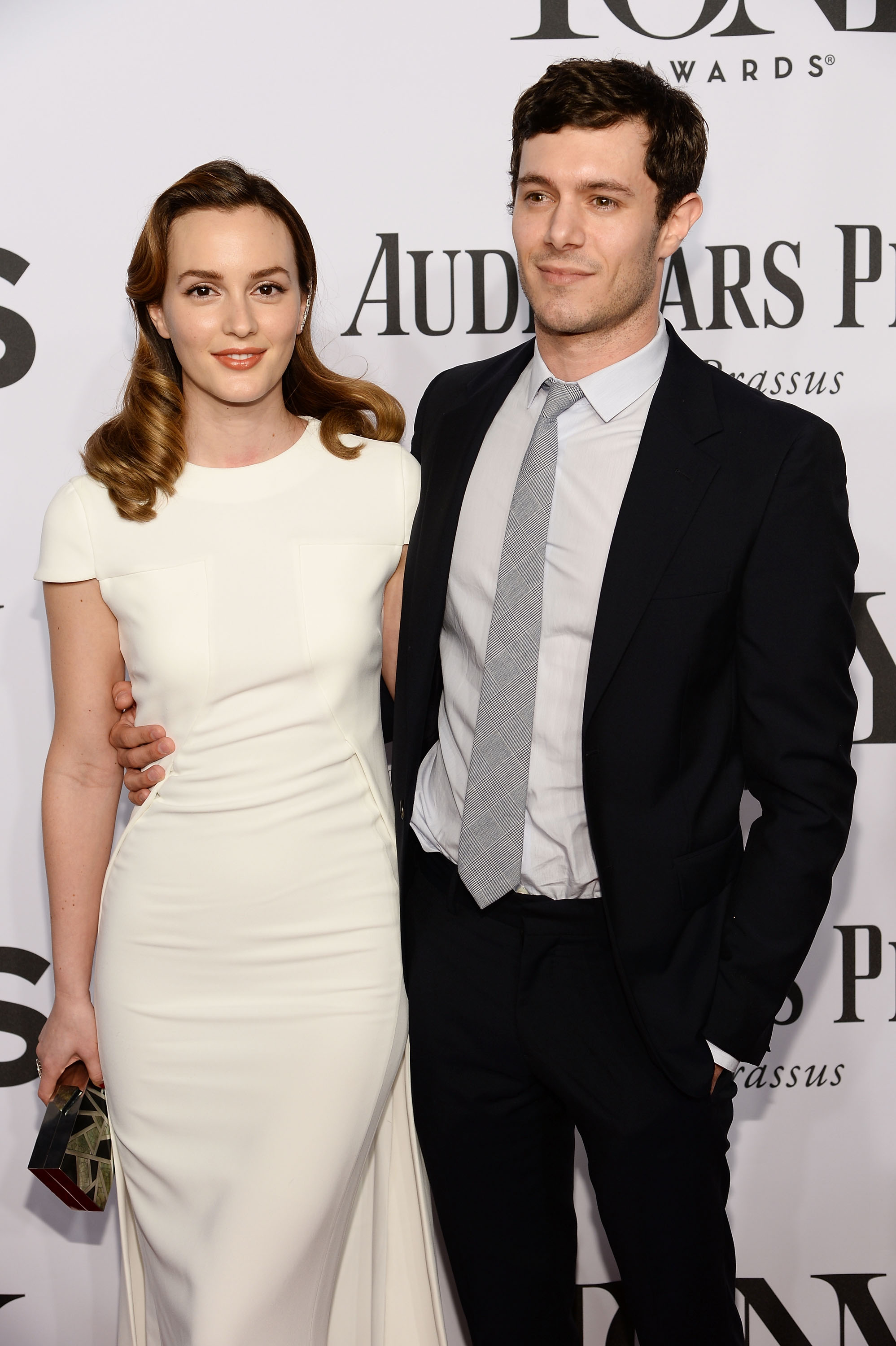 Leighton Meester and husband, Adam Brody. Photo / Getty Images