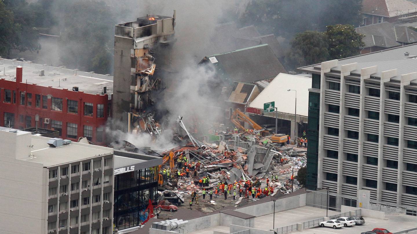 The CTV building has become a symbol of the February 2011 Earthquake - when it collapsed and killed 115 people. Photo / Mark Mitchell