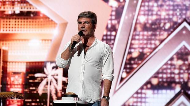Cowell looked drastically different in August 2018. Photo / Getty Images 