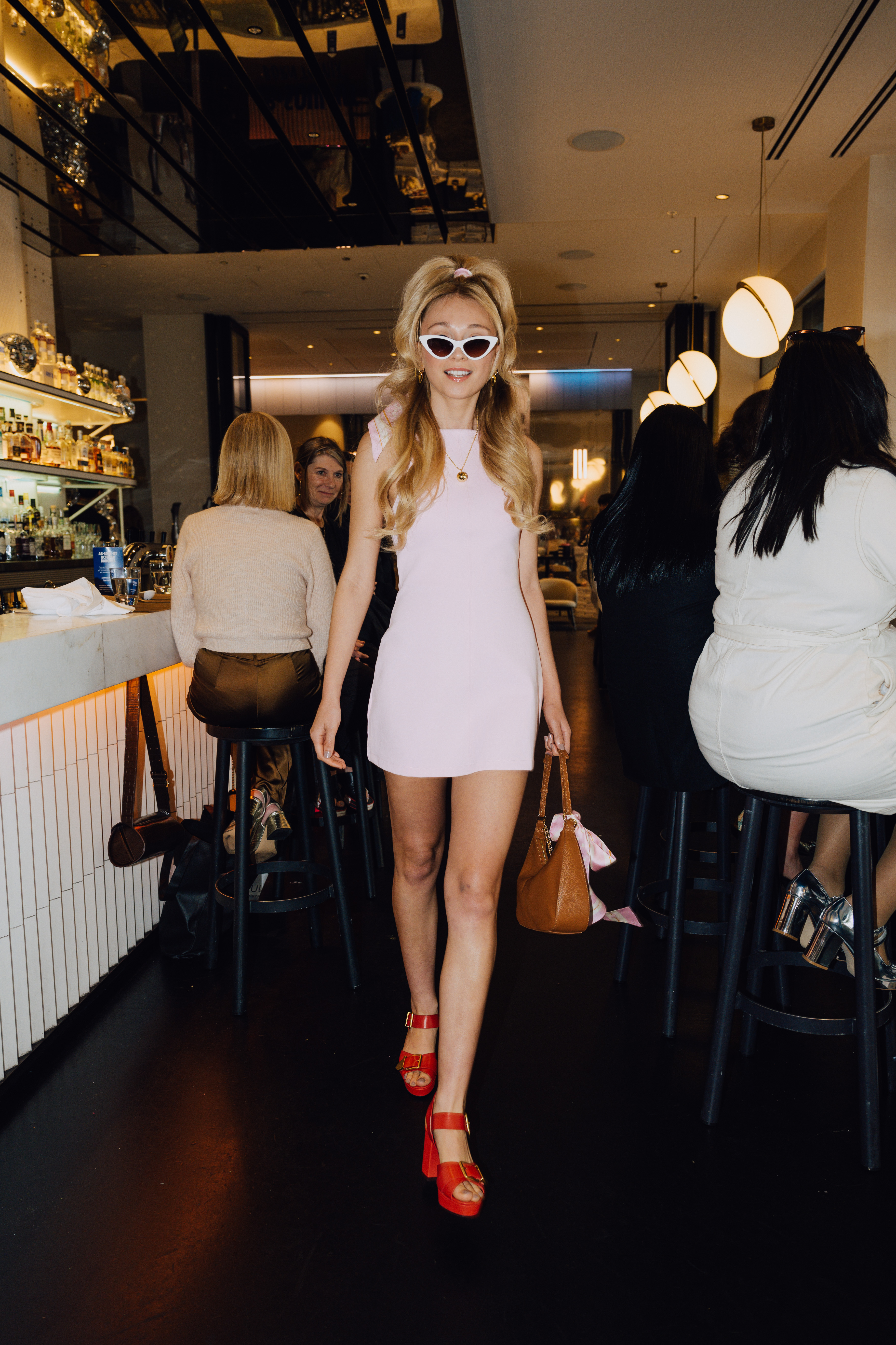 Model Amy Tomlinson at Kathryn Wilson's Sole to Soul event. Photo / Radlab