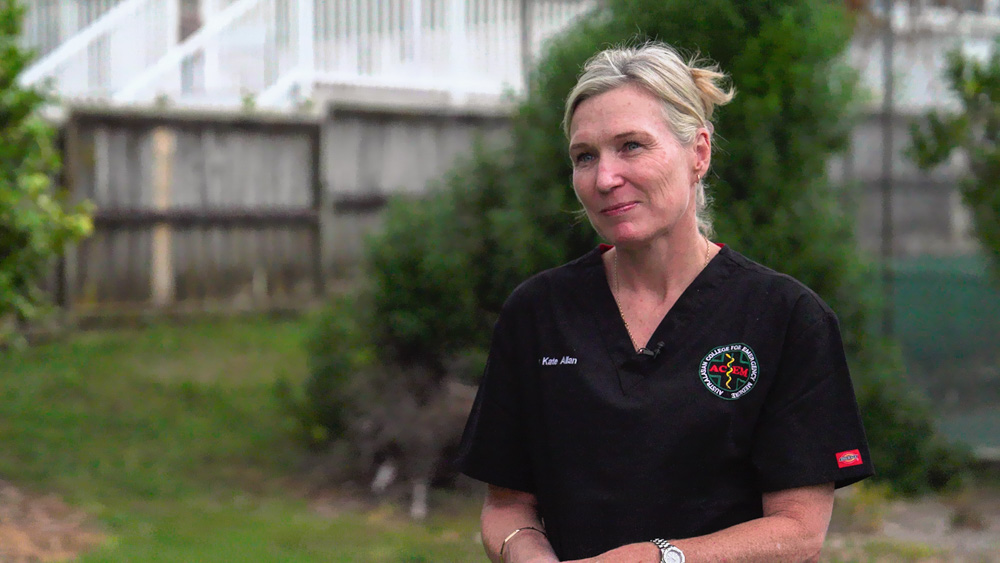 The New Zealand chair for the Australasian College of Emergency Medicine Dr Kate Allan has been an emergency physician for almost 20 years and works at North Shore Hospital and Waitākere Hospital. Photo / Corey Fleming
