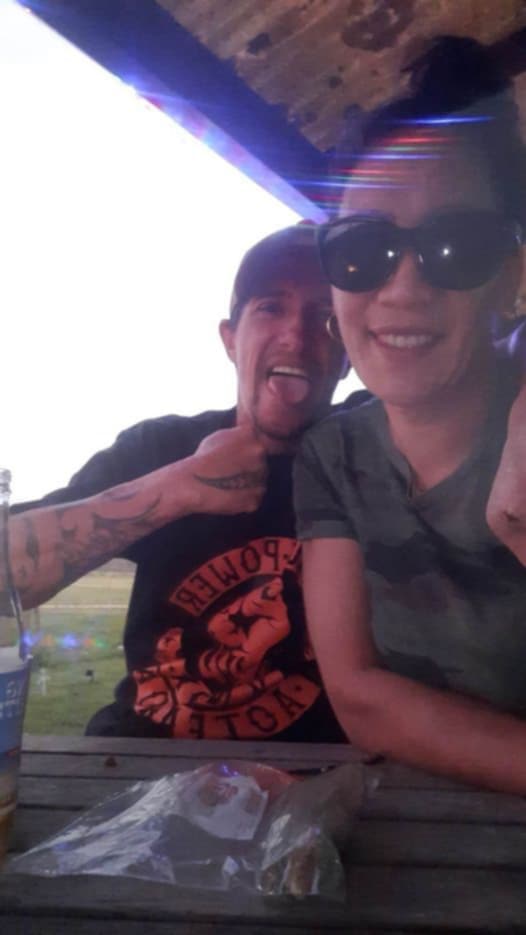 Jared and his wife Jo Sione-Lauaki, who was found dead. Photo / Supplied 