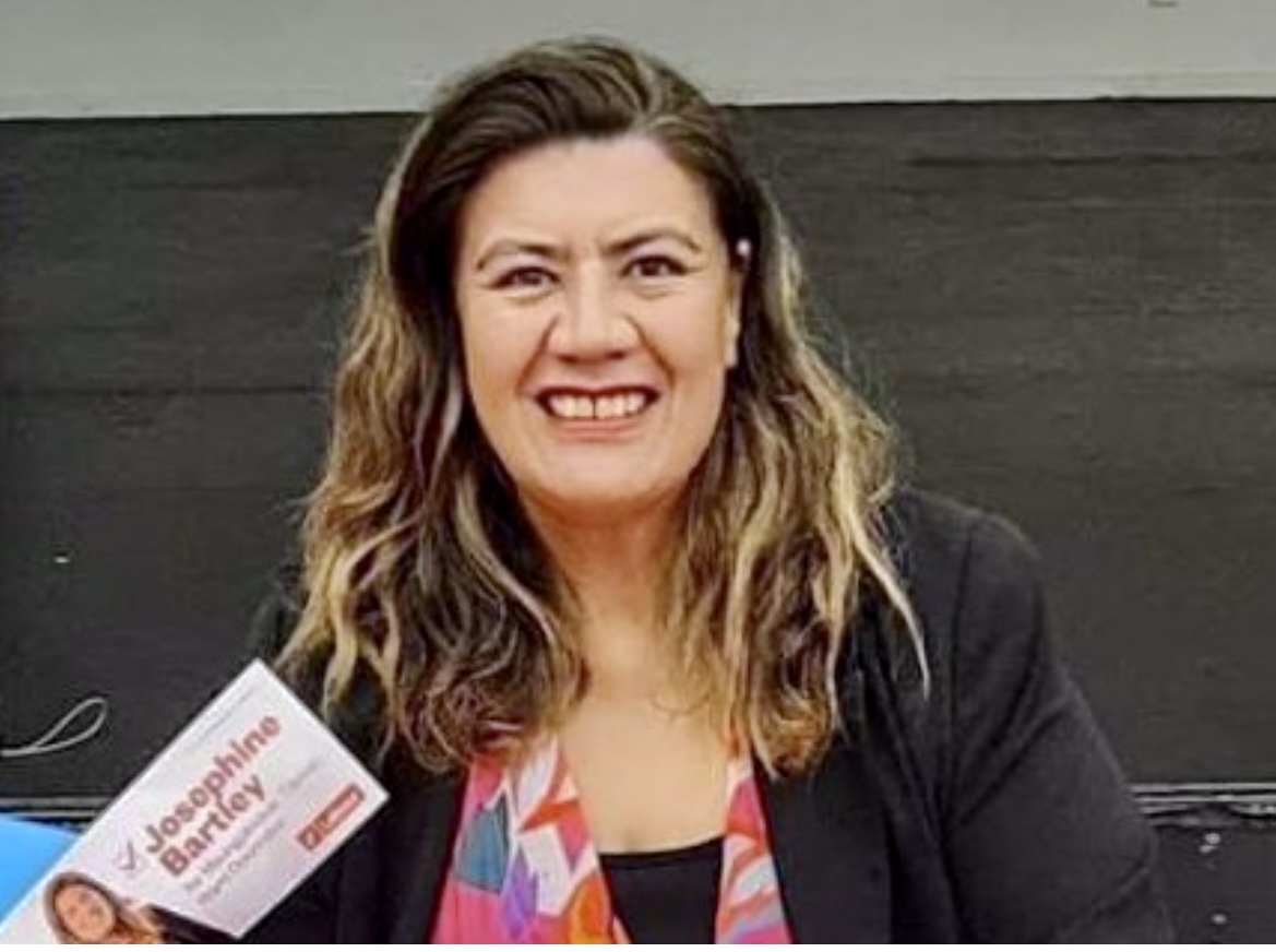 Councillor Josephine Bartley has previously spoken of receiving a lot of abuse online, some of it racist. 