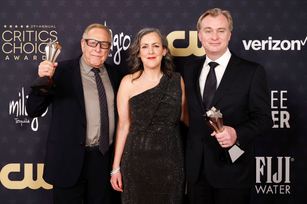 Oppenheimer won eight prizes at the 2024 Critics' Choice Awards. Photo / Getty Images