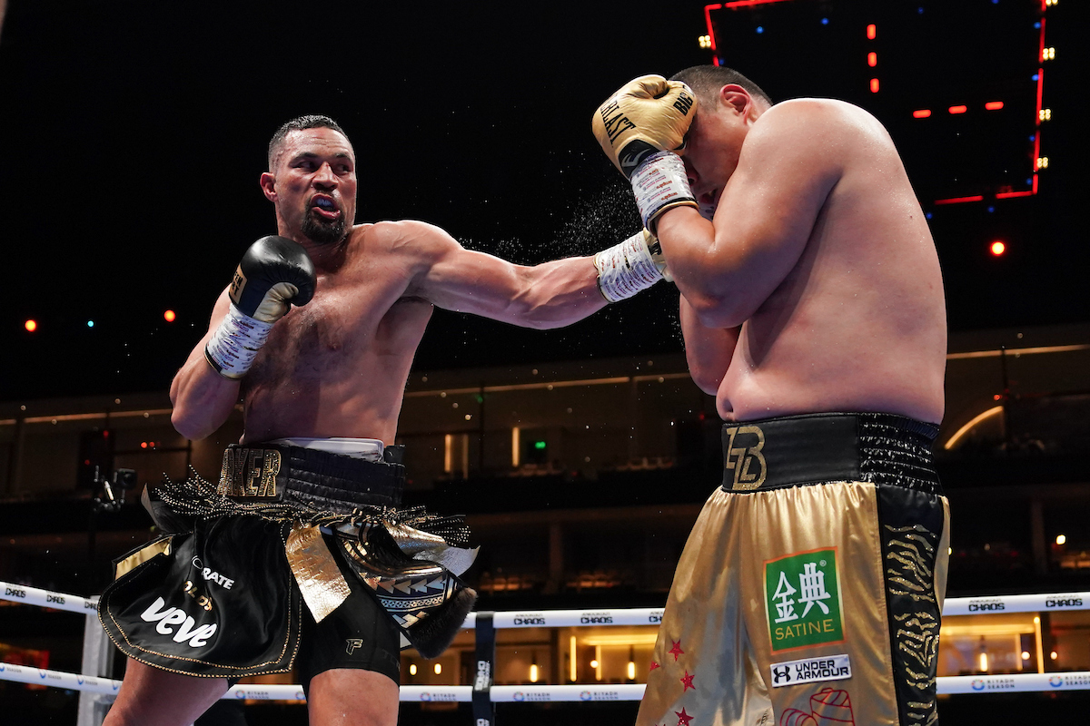 Joseph Parker hasn't fought since his victory against Zhilei Zhang in early 2024. Photo / Photosport