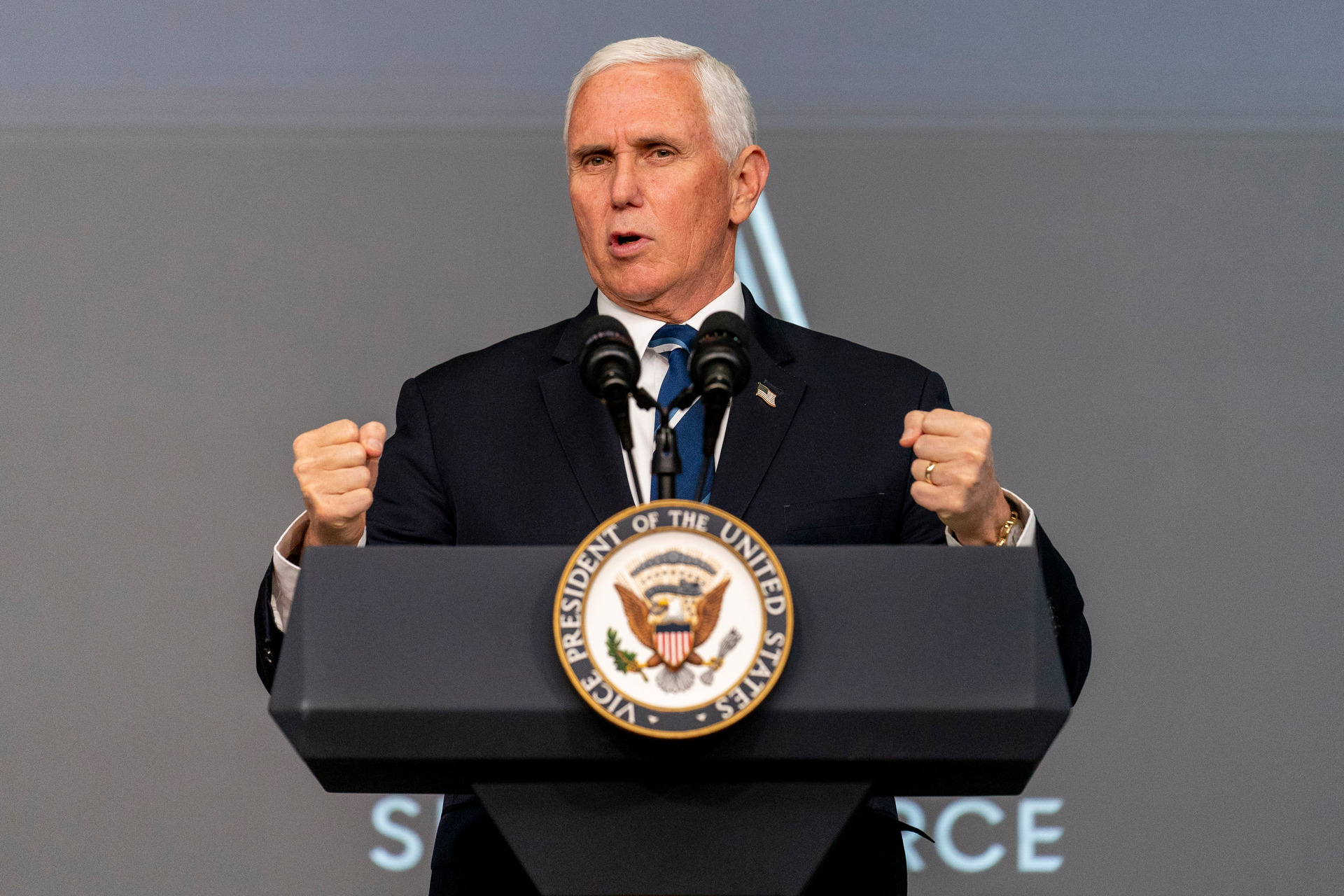 Vice President Mike Pence has kept a relatively low profile since the election. Photo / AP