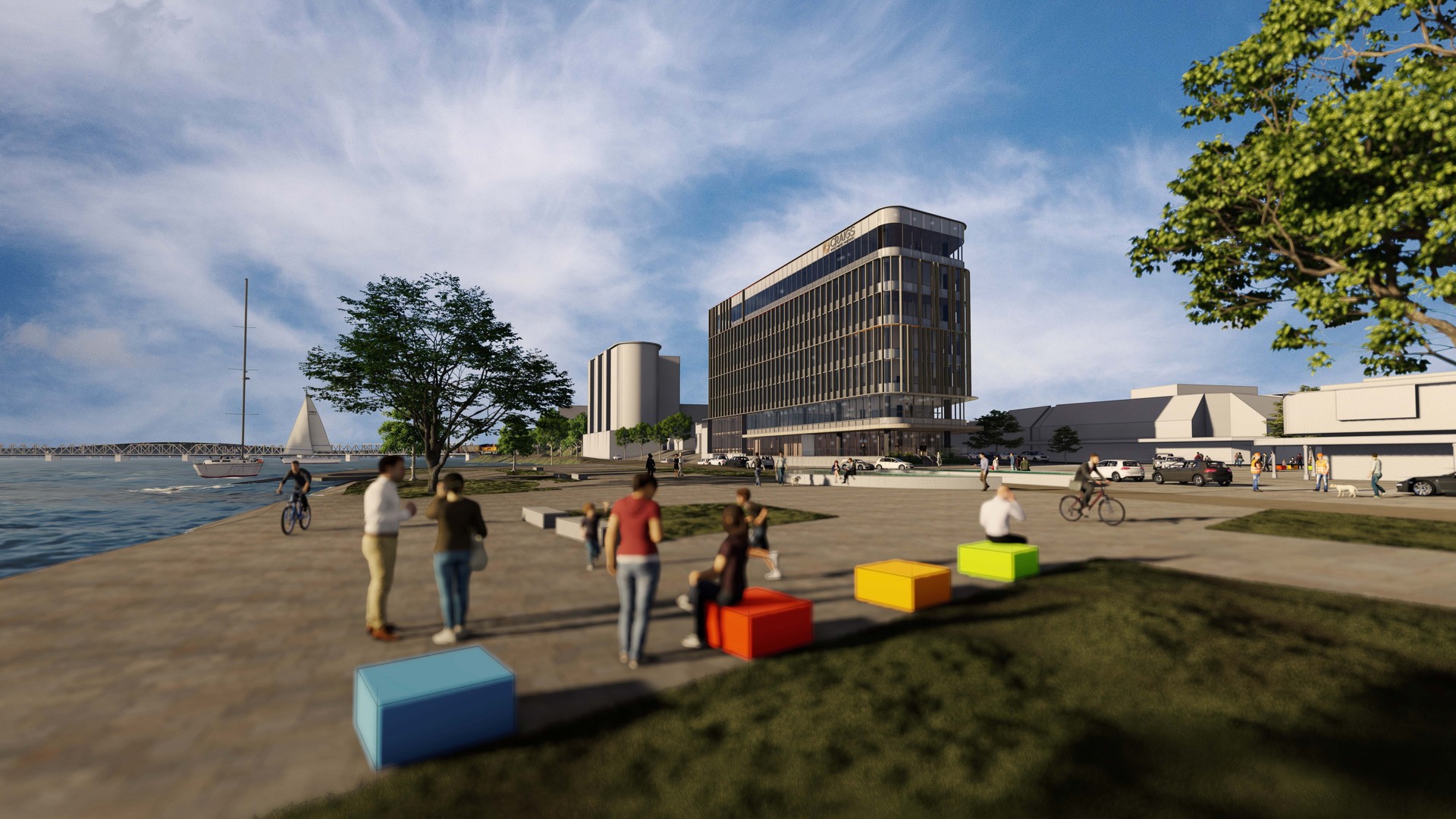 Craigs Investment Partners will become a cornerstone tenant and the building will be named Craigs Investment Partners House.