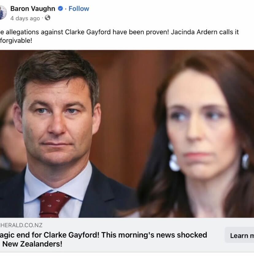 The ads, described as celebrity endorsement investment scams, are designed to trick Kiwis into clicking on a link and redirect them to the fake news article that acts as a pre-sale landing page for the scam.