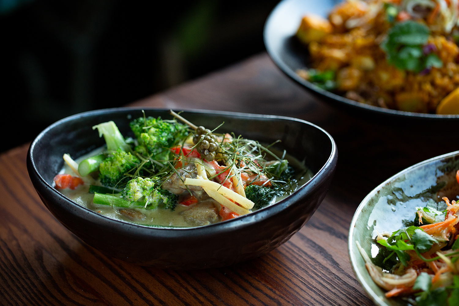 The green chicken curry on the menu at Thai restaurant Thaiger in Grey Lynn. Photo / Babiche Martens