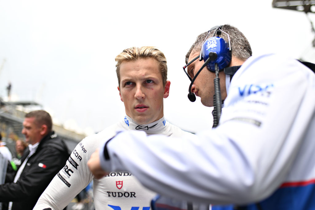 Liam Lawson at the Brazilian Grand Prix. Photo / Getty Images