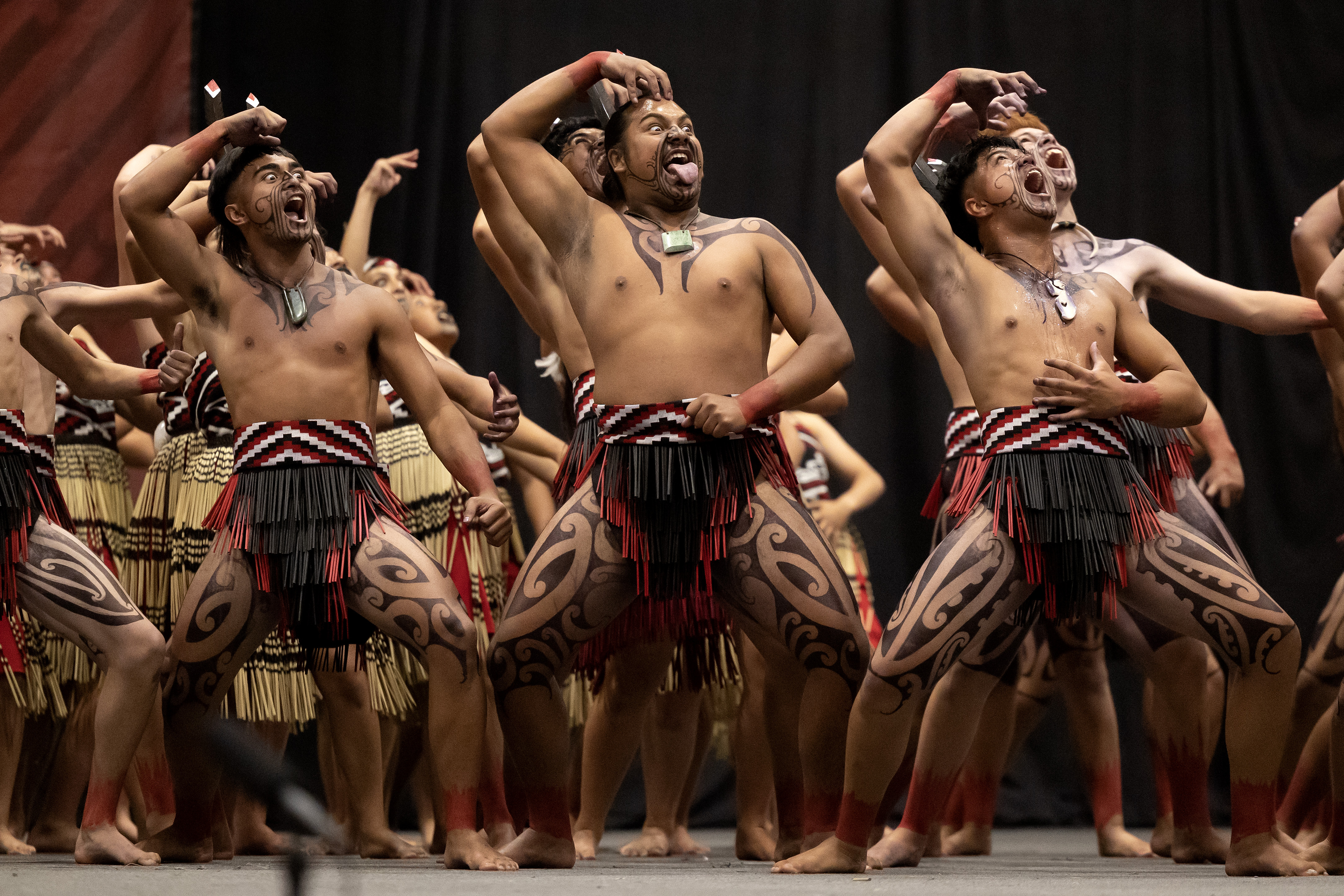 The Māori stage performances are back at the Manukau Sports Bowl this year, after they were held at a different venue last year. Photo / Ben Campbell, BC Photography 