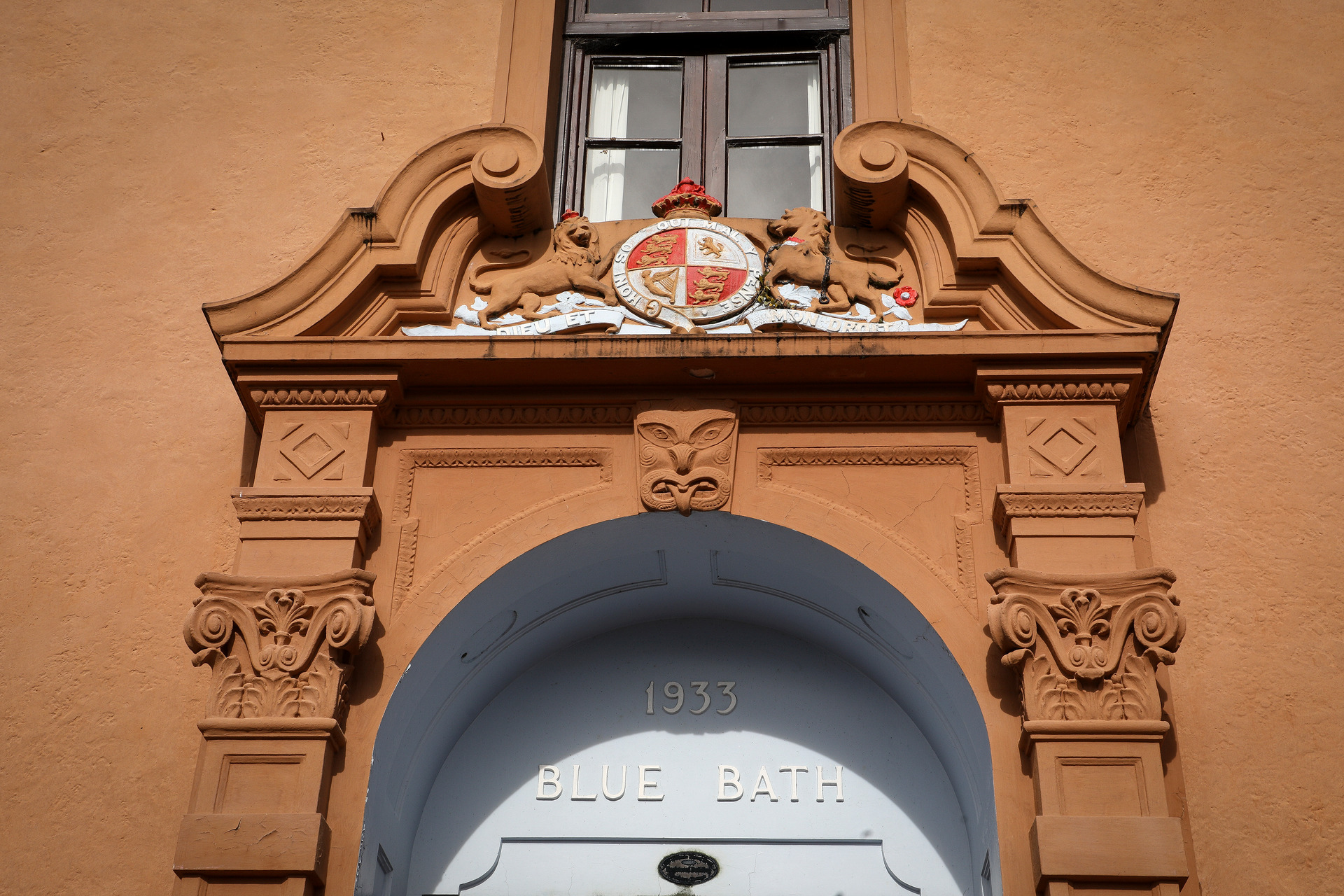 The entrance to the Blue Baths. Photo / File