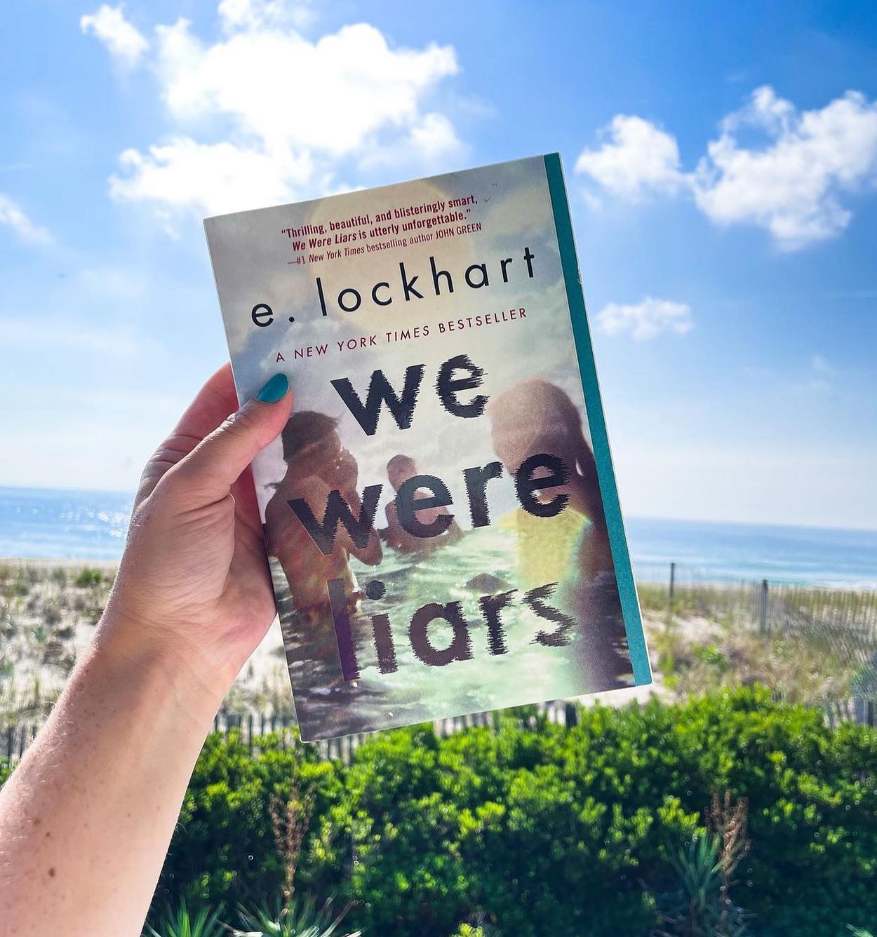 We Were Liars by E. Lockhart. Photo / Instagram
