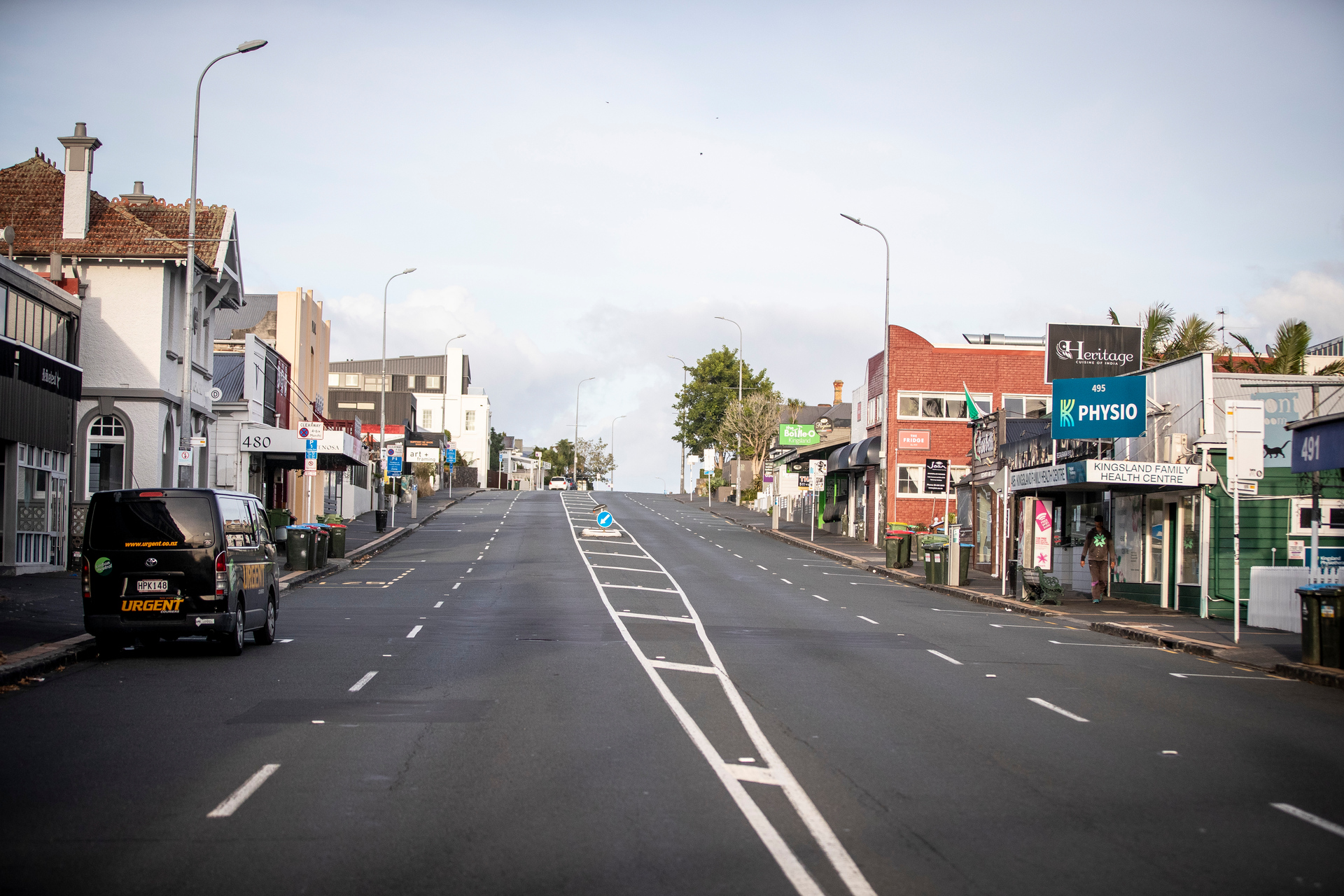 Kingsland's sleepy roads could become the centre of a thriving urban village with hip fashion stores, cafes and restaurants if one urban planner's vision comes to life. Photo / file