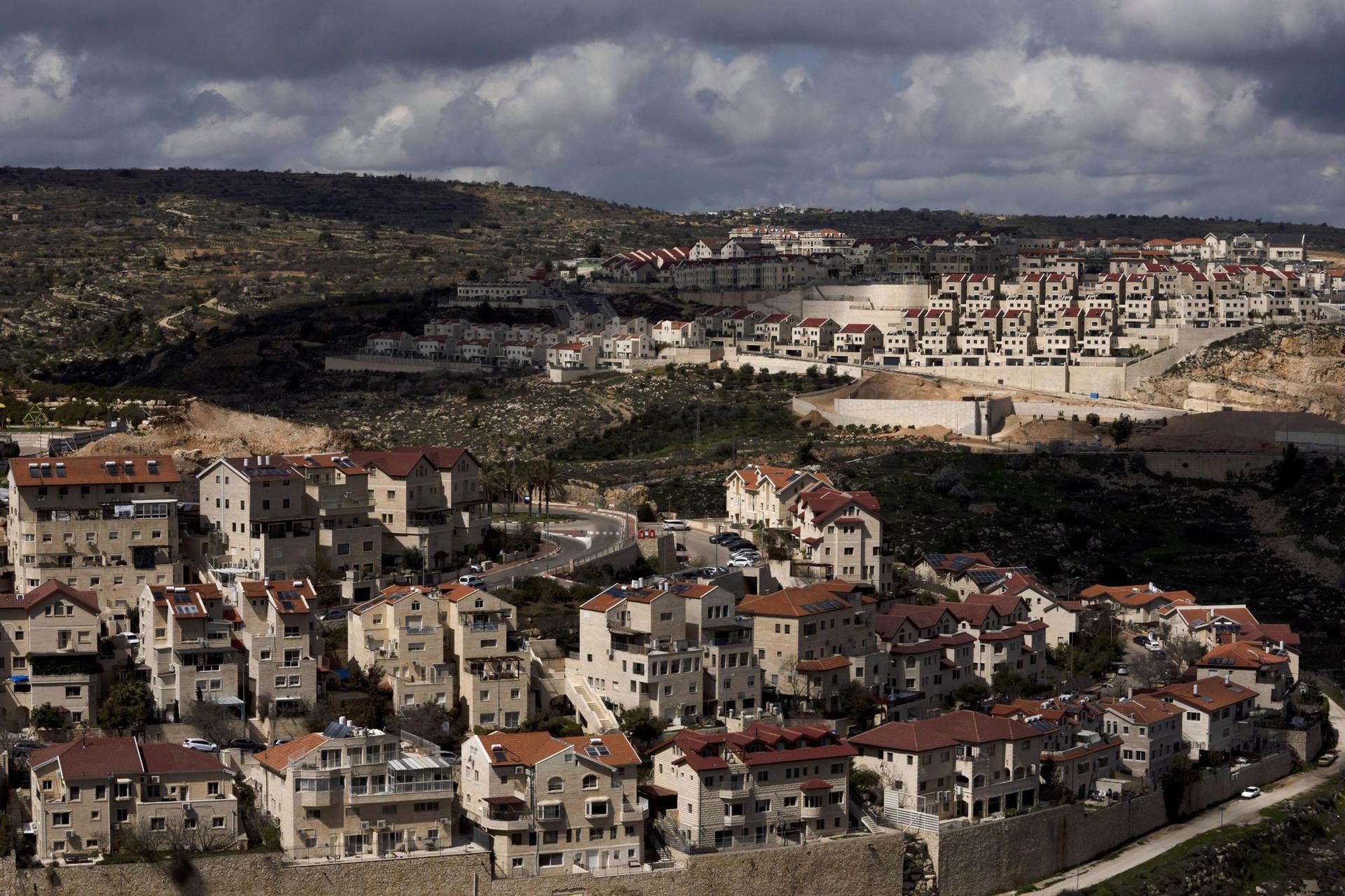The West Bank Jewish settlement of Efrat: Booking.com said it plans to add warnings to listings in the Israeli-occupied settlements. Photo / Maya Alleruzzo, AP