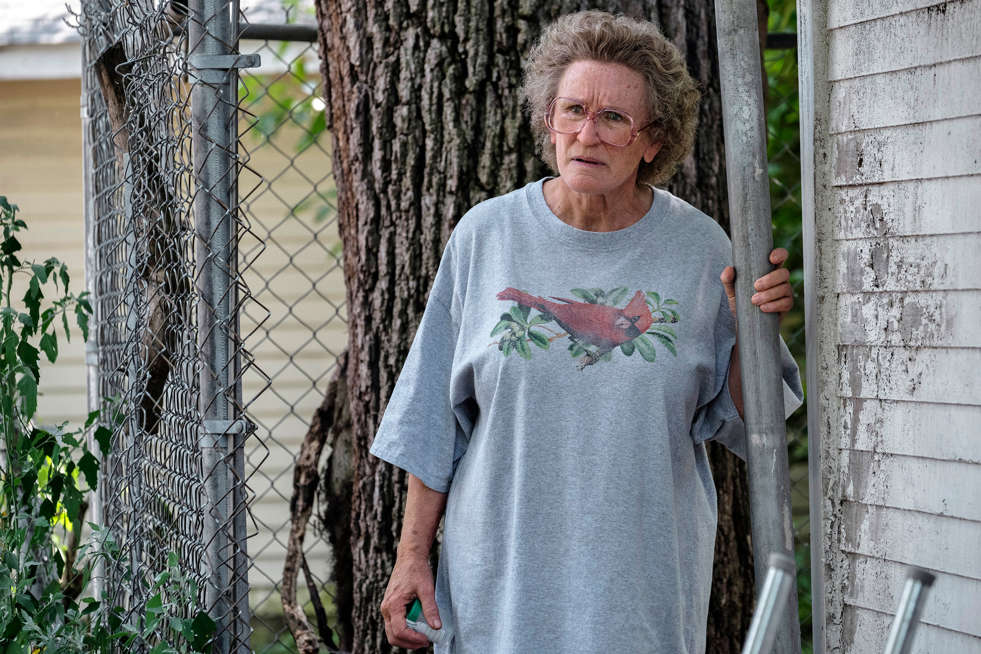 Glenn Close in a scene from Hillbilly Elegy. Photo / Netflix