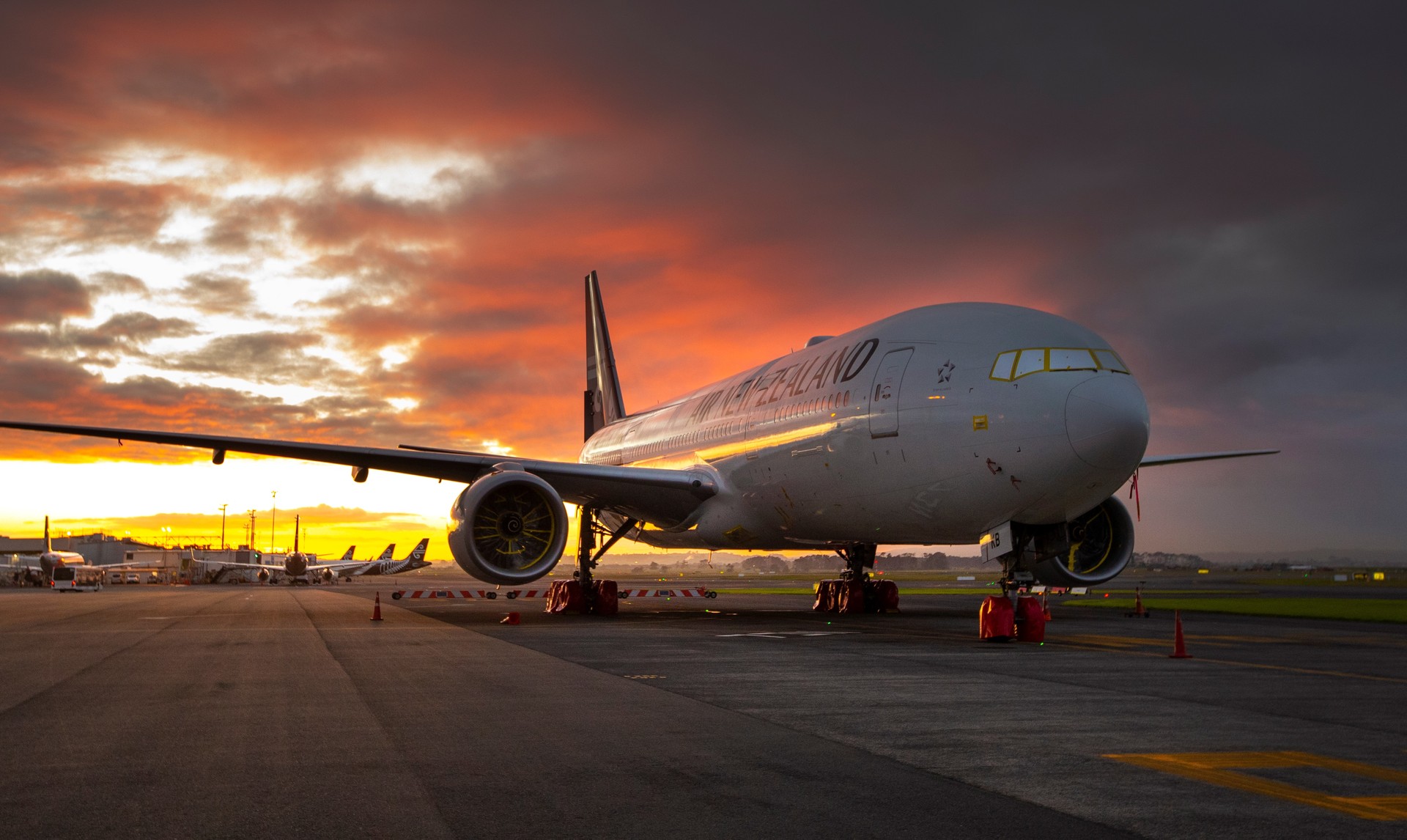 DHL says fuel efficiency is a major reason it ordered so many Boeing 777-200s, similar to this Air New Zealand plane. Photo / Brett Phibbs
