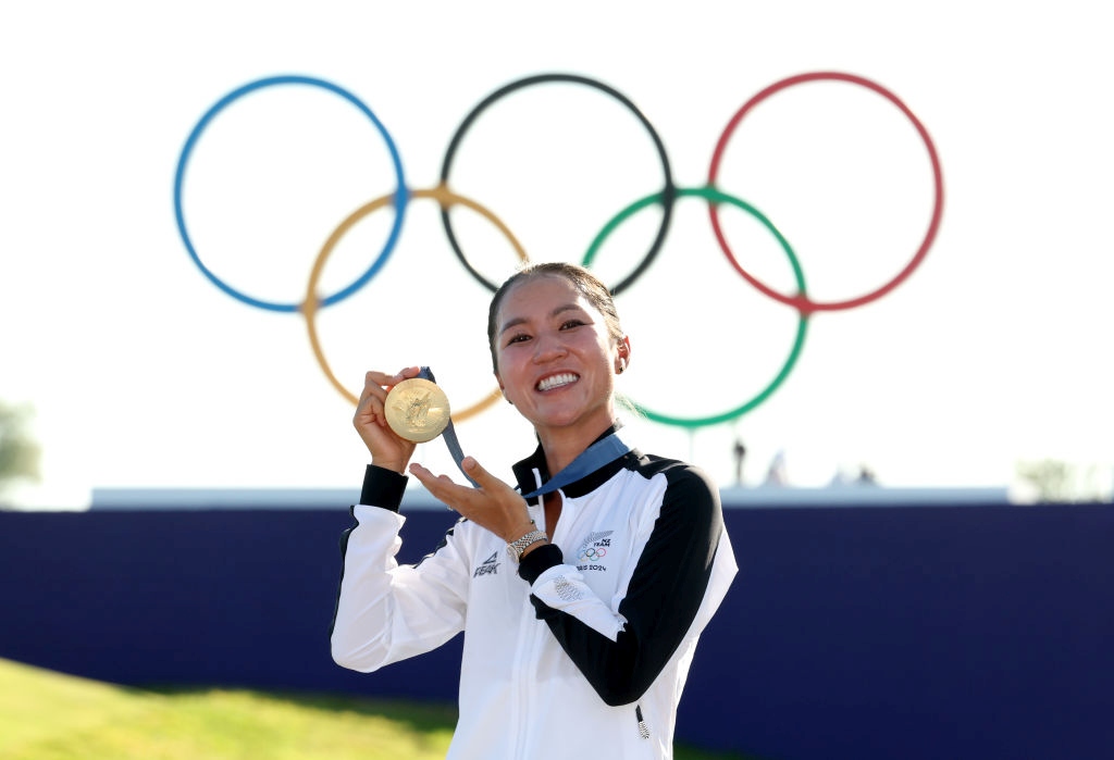 Gold medallist Lydia Ko at the 2024 Paris Olympic Games. Photo / Getty Images