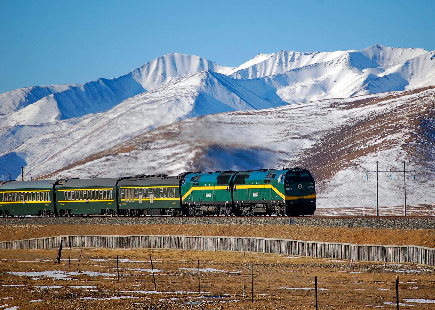 The Shangri-La Express offers a comprehensive 21-day journey across the historic Marco Polo Silk Road route, crossing five countries.