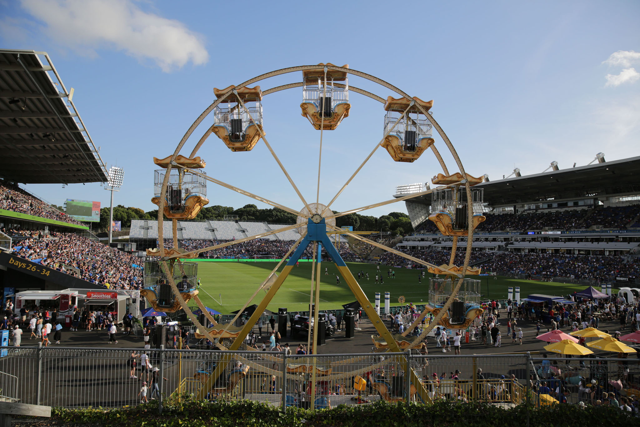 Auckland FC have provided fans a range of entertainment. Photo / Sylvie Whinray