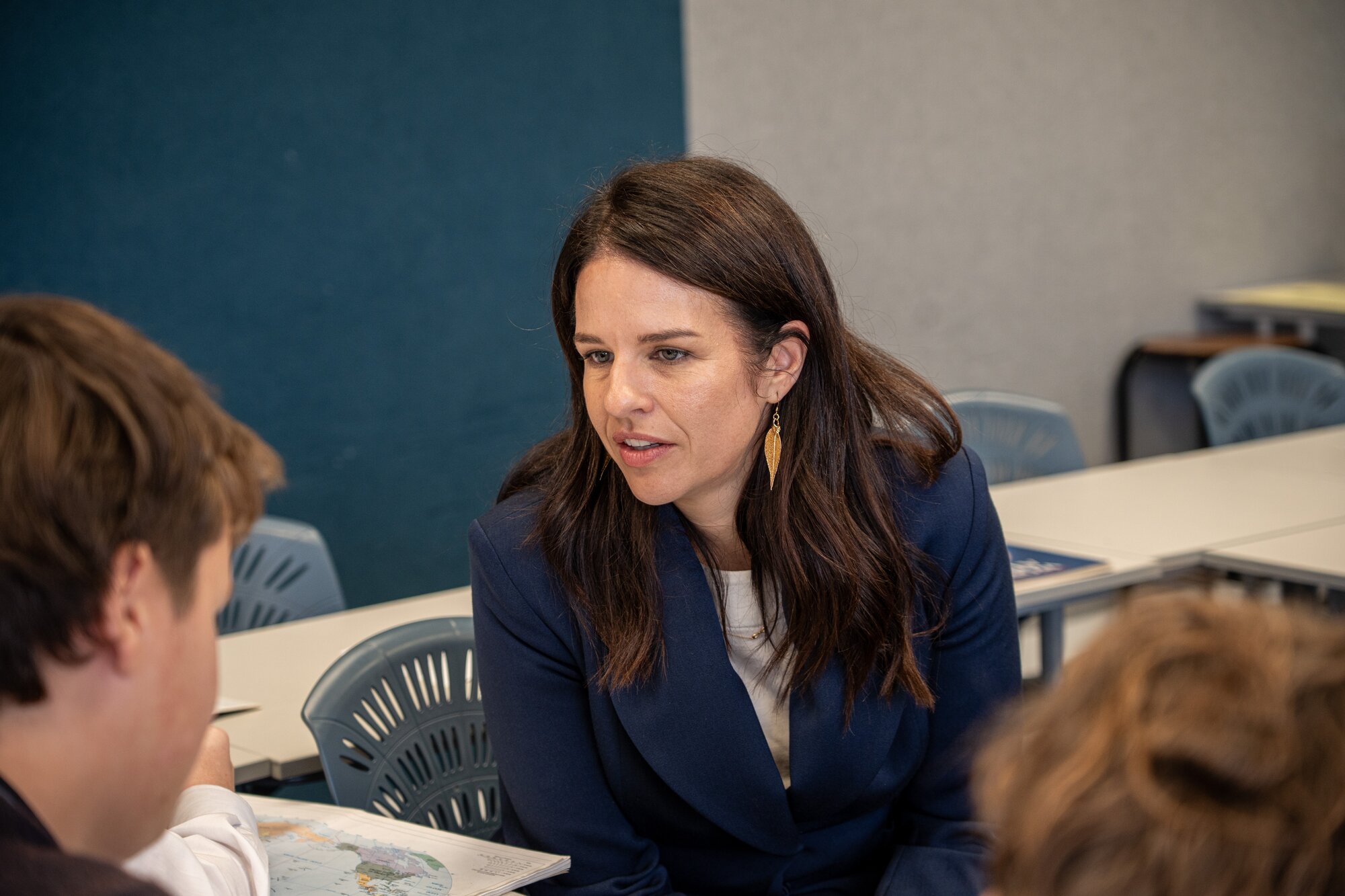 Education Minister Erica Stanford announced an overhaul of the NCEA programme on August 4. Photo / Alyse Wright