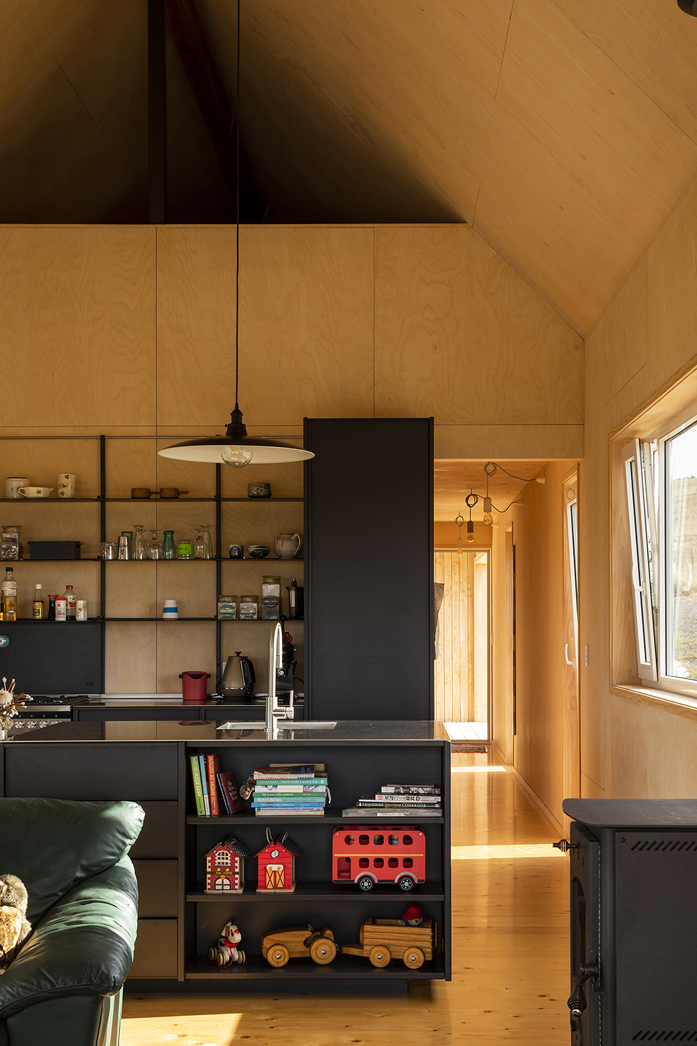 The Karangahake House took just four days to assemble. Photo / David Straight