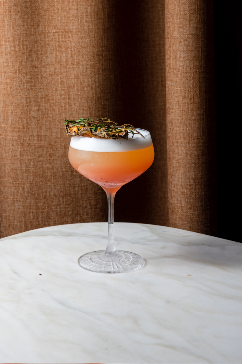 Sunset Bar’s non-alcoholic Sunset Sour.