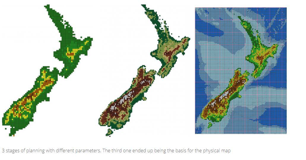 new lego map