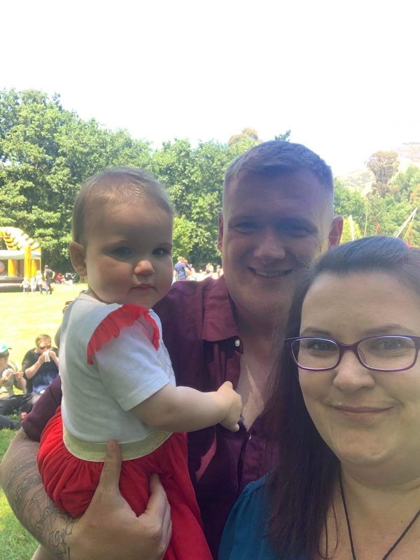 Christchurch couple Anthony and Vanessa McDonald both work full-time to cover the bills but it's barely worth it after paying 18-month-old Chloe's daycare fees.