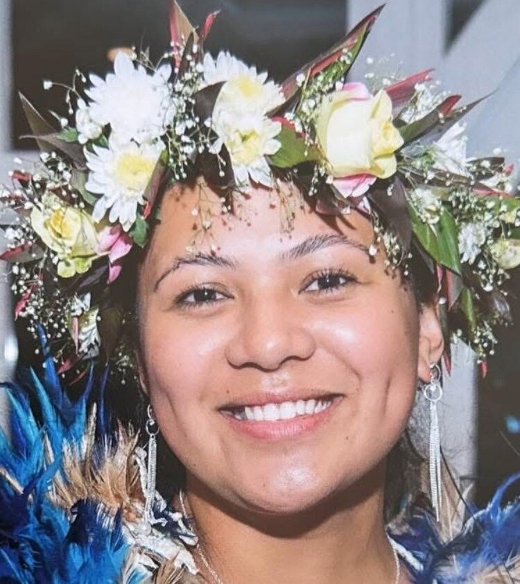 Auckland florist Angelina Pierre died in a motorcycle accident in January 2024. The 23-year-old was eight months pregnant with her first child. Photo / Supplied / Tufa Schuster