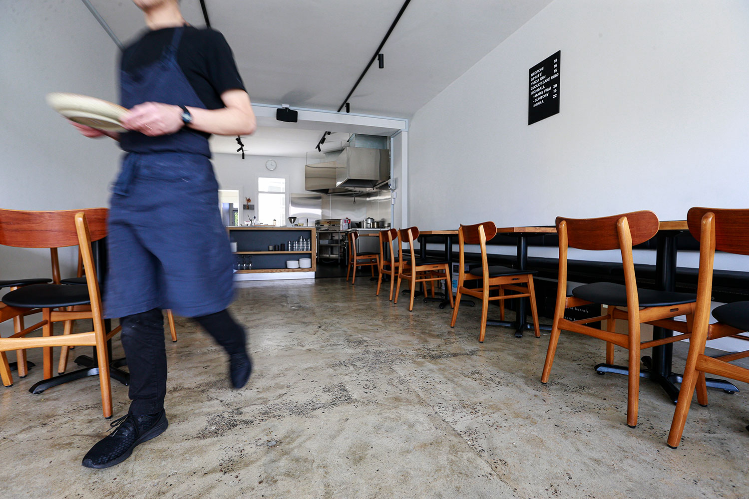 Interior of new yakitori restaurant Omni. Photo / Alex Burton