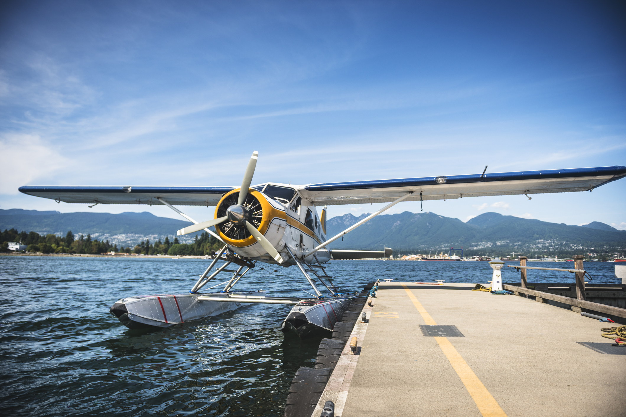 Seeing Vancouver by seaplane is a must-do for an aerial view. Photo / Getty Images