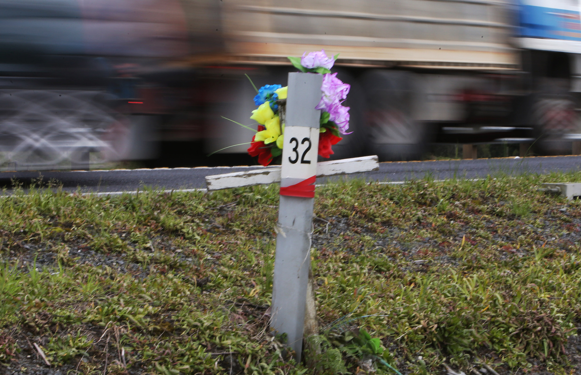 Roadside memorial crosses can be seen all around Northland. Photo / NZME