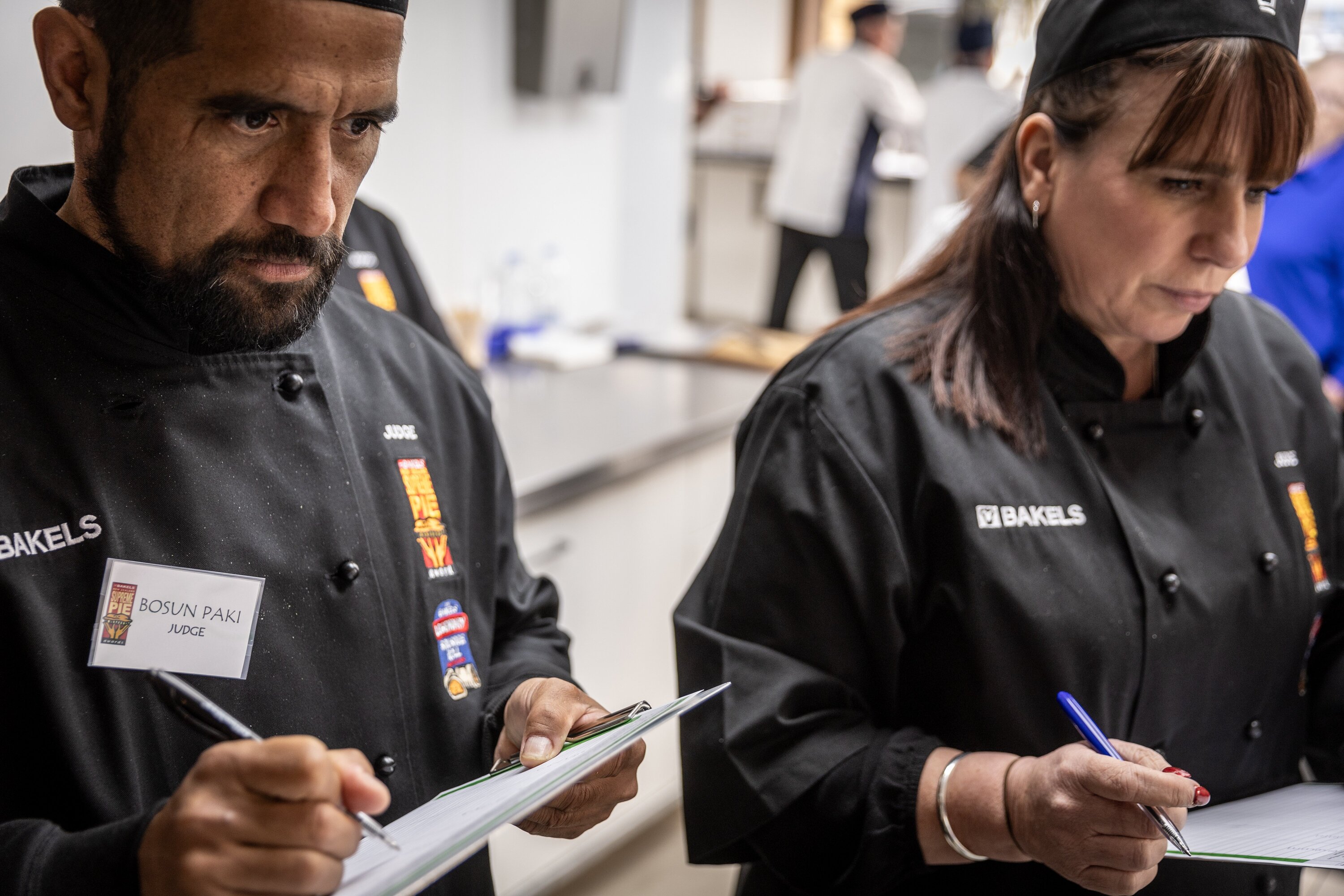 Judging is serious business. Photo / Michael Craig